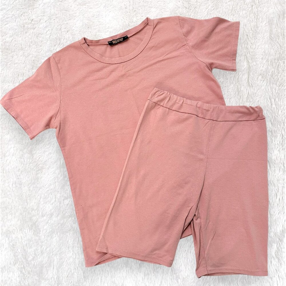 MISSPAP Lounge Set | Blush Pink | Size S